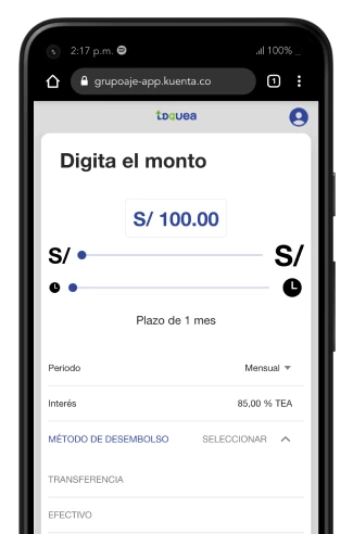 Toma ese impulso financiero con Toquea